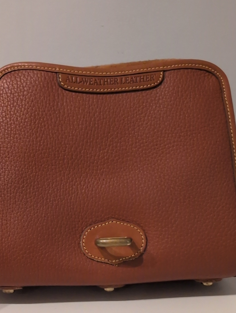Vintage Dooney & Bourke Brown Leather Crossbody - Picture 9 of 15